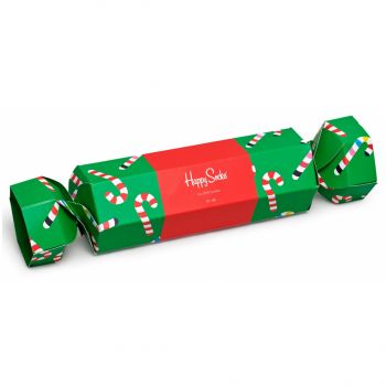 Hlavný obrázok Ponožky Happy Socks darčekové balenie Cracker Candy Cane