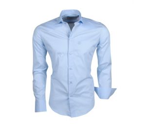 loader for Bledomodrá pánska košeľa Ferlucci