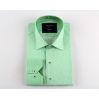 Zelená pánska košeľa s jemným vzorom 